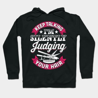 Barber Hairdresser Hairstylist Barbershop Hoodie